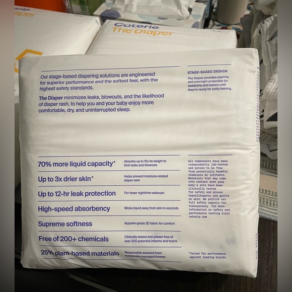 Coterie Diapers size 5 - Picture 3 of 3